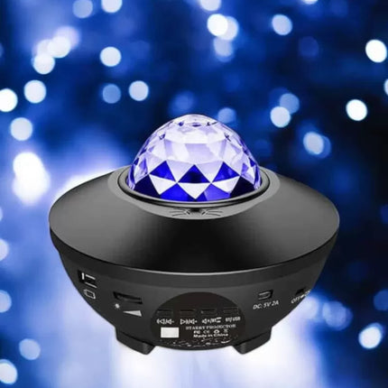 Galaxy Efektli LED Gece Lambası Projektörü Bluetooth Bağlantılı