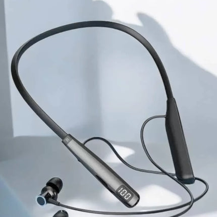 Dijital Batarya Göstergeli Bluetooth Özellikli Boyun Askılı Kulaklık