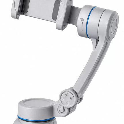 Yapay Zeka Takipli Telefon Gimbali Katlanabilir Tripod Bluetooth Kontrollü Dahili LED Işıklı