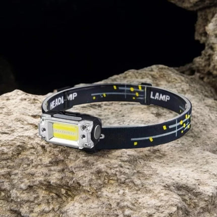 Kafa Lambası El Fenerli Kamp Lambası USB Şarjlı Esnek Lamba