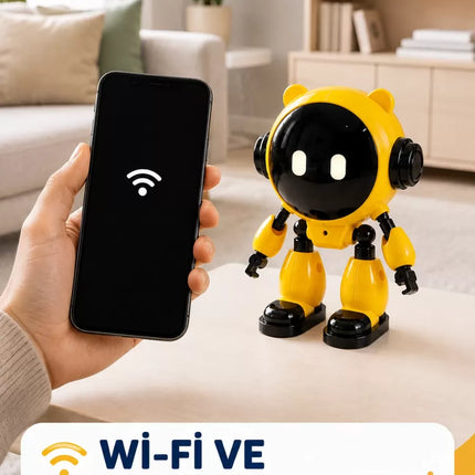 Türkçe Konuşan Yapay Zeka Robotu Çocuklar İçin Eğitici Akıllı Oyun ve Ders Arkadaşı