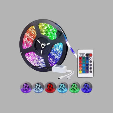 Smart Şerit LED Işık – Uzaktan Kumandalı, USB Girişli, Müzik Modlu