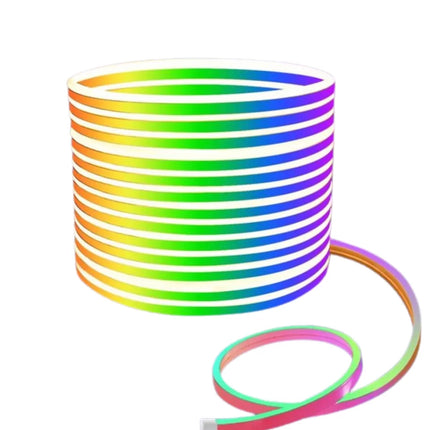 Akıllı RGB LED Neon Şerit Işık 3M USB Bağlantılı Uzaktan Kumanda ve Mobil Uygulama Kontrolü