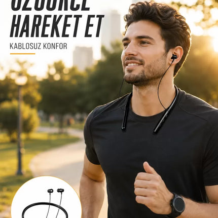 PG-100 Kablosuz Bluetooth Kulaklık Yeni Nesil