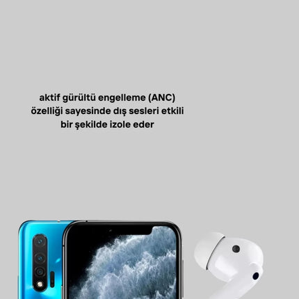 Gürültü Engelleyici Bluetooth Kulaklık – Hızlı Şarj, Derin Bas, Şık Tasarım