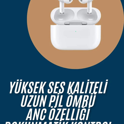 Yeni Nesil Pro Bluetooth Kulaklık Android ve İOS Uyumlu Dokunmatik Kontrol