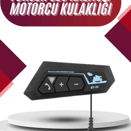 Intercom Bluetooth Kask Kulaklık Motosiklet Kulaklık 5.0 Bluetooth