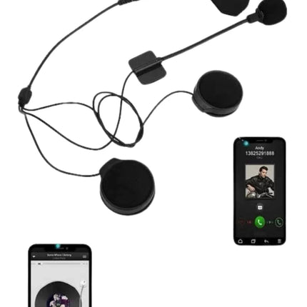 Intercom Bluetooth Kask Kulaklık Motosiklet Kulaklık 5.0 Bluetooth