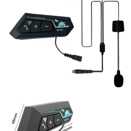 Bluetooth Kask Kulaklığı Intercom 5.0 Bluetooth Android ve İOS Uyumlu Yeni Nesil
