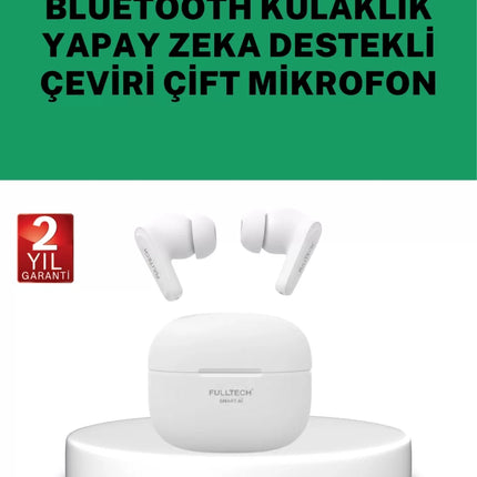 Gerçek Zamanlı Çeviri Özellikli Kablosuz Kulaklık Profesyonel Kullanım