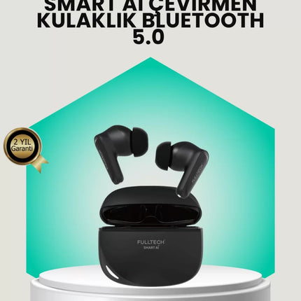 135 Dilde Gerçek Zamanlı Çeviri Özellikli TWS Bluetooth Kulaklık