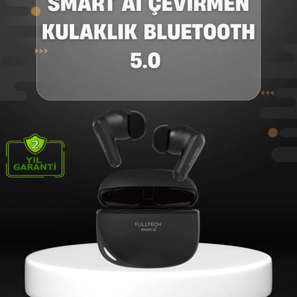 Yapay Zeka Destekli Bluetooth Kulaklık Anlık Çeviri ve Gürültü Engelleme