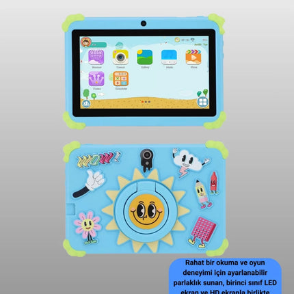 7 İnç Android Tablet WiFi Bluetooth ve Çift Kamera Destekli