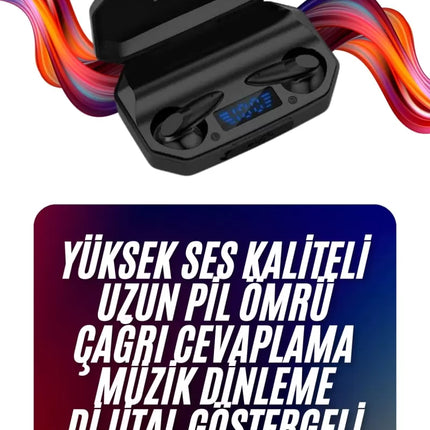 Çağrı Cevaplayabilen Akıllı Saat 5.2 Bluetooth Bağlantılı Gaming Kulaklık Yeni Nesil