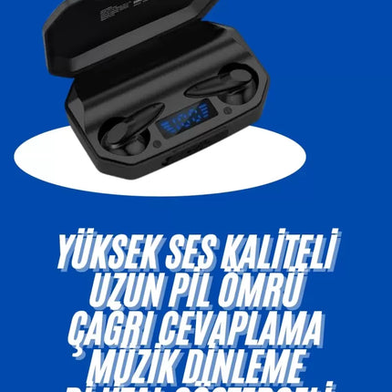 Kulaklık Bluetooth 5.2 Kablosuz Kulakiçi Rgb Işıklı Çift Mikrofonlu Yeni Nesil