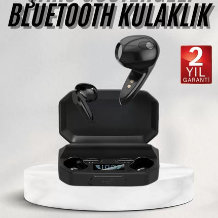 Siyah Profesyonel Kulaklık HD Mikrofonlu Çağrı Cevaplayabilen