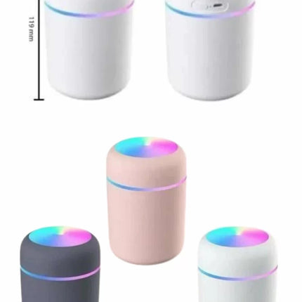 Rgb Işıklı Ulrasonik Ledli Hava Nemlendirici Buhar Makinesi Buhardanlık