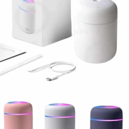 Rgb Işıklı Ulrasonik Ledli Hava Nemlendirici Buhar Makinesi Buhardanlık