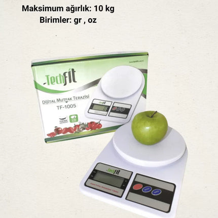 TF-1010 Dijital Mutfak Tartısı