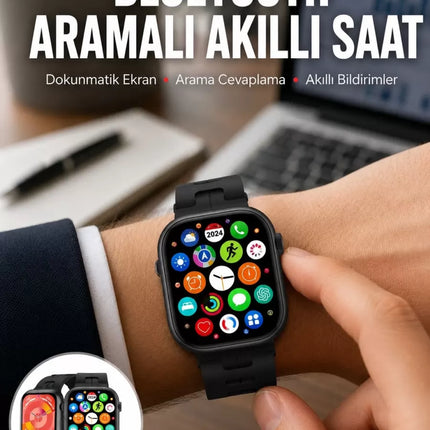 Yeni Seri Akıllı Saat Amoled Ekran Yüksek Çözünürlüklü 41 mm Kasa