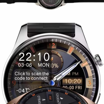 Yuvarlak Kasa 46mm Akıllı Saat Android Ve IOS Uyumlu Uyku ve Sağlık Takibi