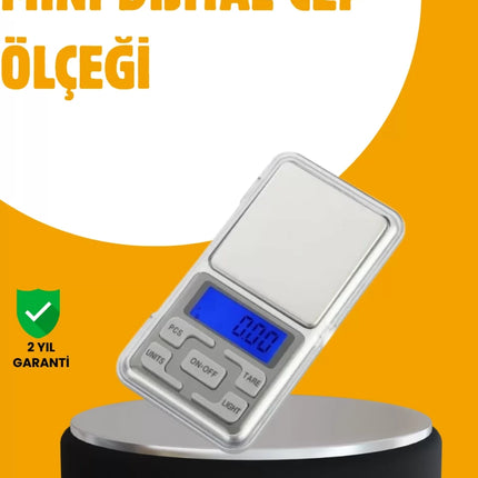Taşınabilir Dijital Cep Terazisi 5 Ölçüm Birimli