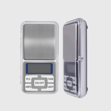 Mavi Işıklı LCD Ekranlı Hassas Tartı Terazisi