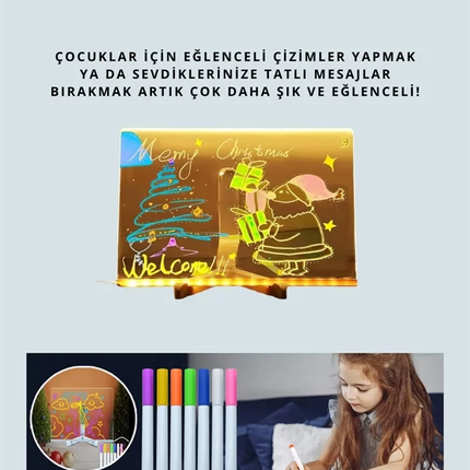 IŞIKLI YAZI TAHTASI