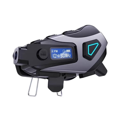 Kask İçi Kablosuz Kulaklık Kamera Fonksiyonlu IPX8 Su Geçirmez ve LED Ekranlı