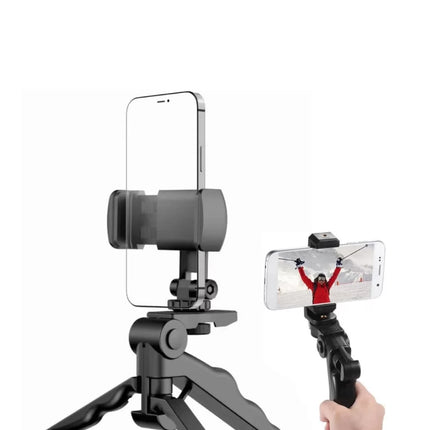 Mini Telefon Tripodu Ayarlanabilir Telefon Standı Vlog ve Fotoğraf Çekim Aparatı