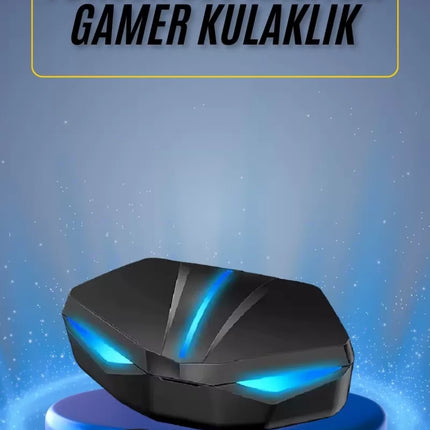 Oyuncu Kulaklığı Mikrofonlu Kablosuz Kulaklık Powerban Yüksek Ses Kaliteli
