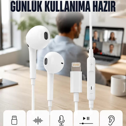 Derin Bas ve Net Ses Özellikli Kulak İçi Kulaklık Yeni Nesil