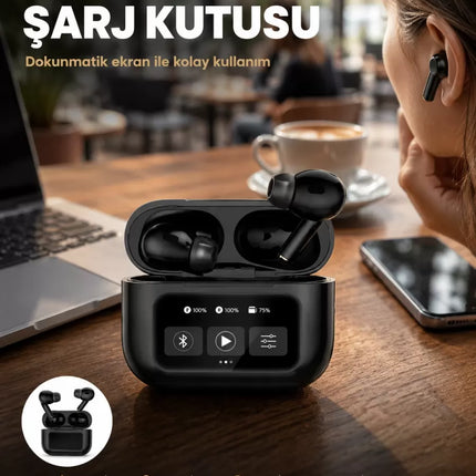 Kablosuz Bluetooth Kulaklık Pro Yeni Nesil Dokunmatik Kontrol Yeni Nesil