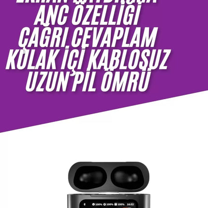 Kablosuz Bluetooth Kulaklık Pro Yeni Nesil Dokunmatik Kontrol Yeni Nesil
