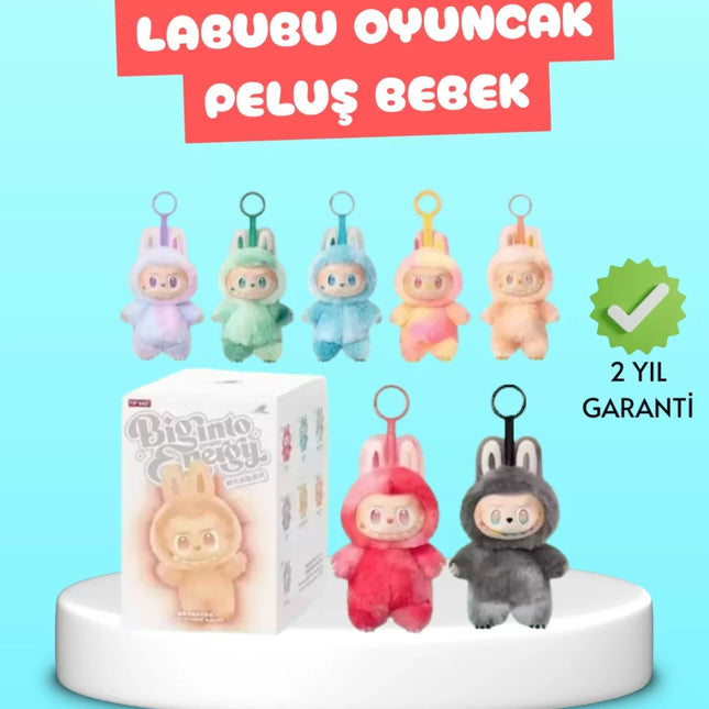 Yumuşak Dolgulu Labubu Karakter Peluş Oyuncak