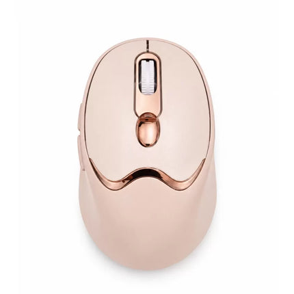 Şarjlı Kablosuz Mouse Sessiz Tıklama Bluetooth ve USB Destekli