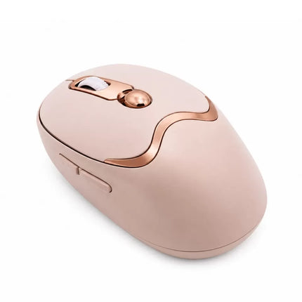 Şarjlı Kablosuz Mouse Sessiz Tıklama Bluetooth ve USB Destekli