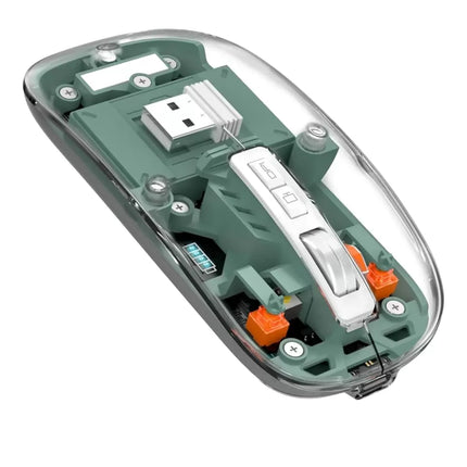 Çift Mod Bağlantılı Kablosuz Mouse Bluetooth ve USB Alıcılı Yeni Nesil