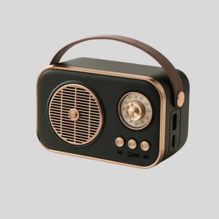 Nostaljik Retro Radyo – Bluetooth, USB ve FM Özellikli Şık Tasarım
