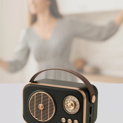 Nostaljik Retro Radyo – Bluetooth, USB ve FM Özellikli Şık Tasarım