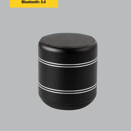 Silindir Tasarım Mini Bluetooth Hoparlör 10m Çekim Güçlü Bas ve Mikrofonlu