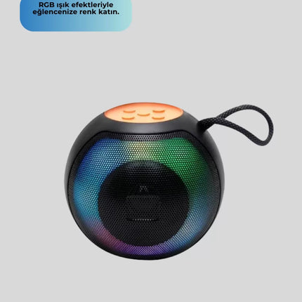 8 Saat Çalma Süreli Taşınabilir Bluetooth Hoparlör