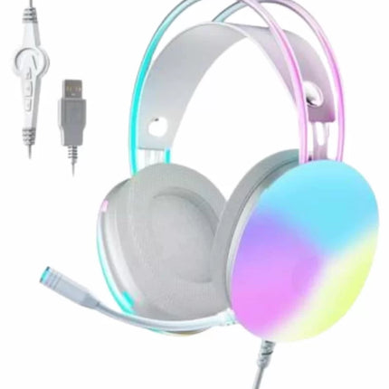 RGB Işıklı Yüksek Ses Kaliteli Kablosuz Kulak Üstü Bluetooth Kulaklık