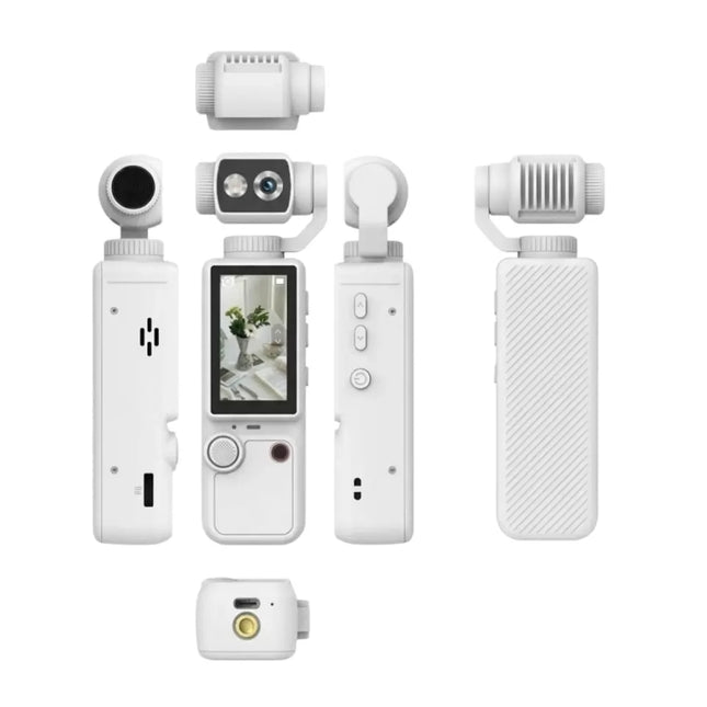 Kompakt 4K Video Kamera Otomatik Netleme ve Dahili Işık Destekli El Kamerası