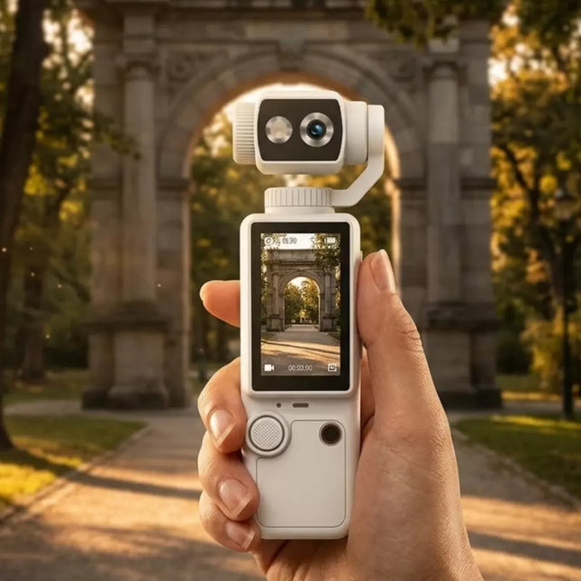 4K Çekim Yapabilen El Kamerası Otomatik Odaklama ve Çok Fonksiyonlu Video Kayıt