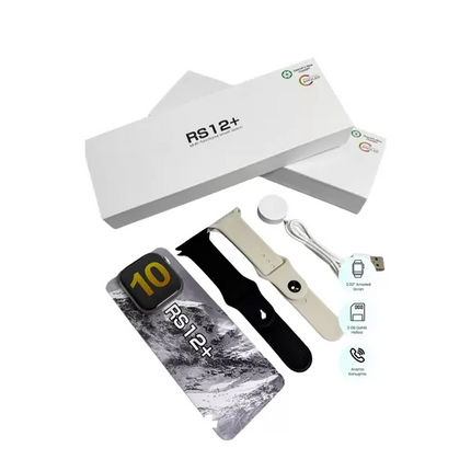 RS12 PRO+ 2025 Serisi Uzun Şarj Süreli Garantili Full Ekranlı Özel Üretim Akıllı Saat – 2GB Hafıza, AMOLED, GPS, Sesli Arama Yeni Nesil