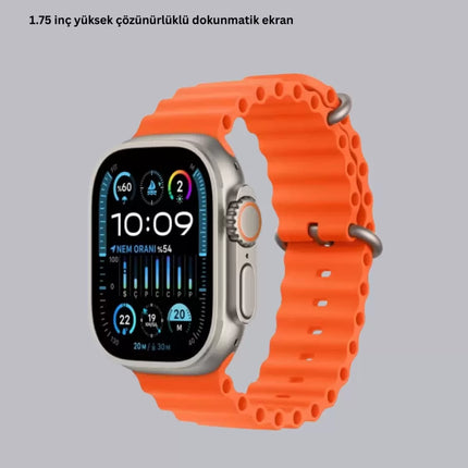 S8 Ultra Akıllı Saat ve Bluetooth Kablosuz Kulaklık 2’li Set Yeni Nesil