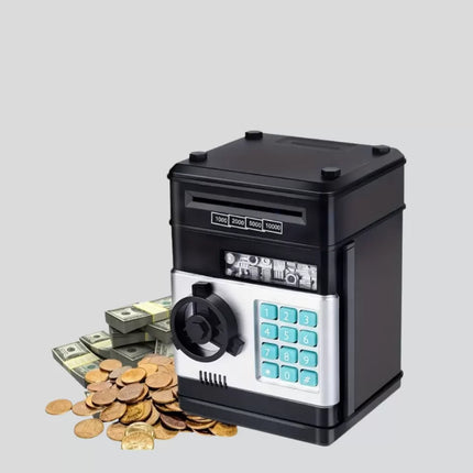 Otomatik Para Çeken Şifreli ATM Tasarımlı Kumbara