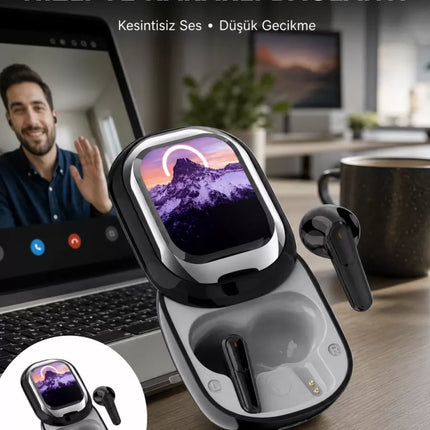 ENC Destekli Bluetooth 5.4 Kulaklık – EQ Ayarlı, Akıllı Kutulu