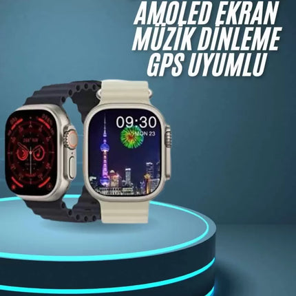 Akıllı Saat Çok Fonksiyonlu Uzun Pil Ömürlü Çağrı Cevaplayabilen Kol Saati